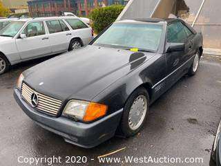 1992 Mercedes-Benz 500 SL - cars & trucks - by dealer - vehicle... for sale in San Rafael, OR