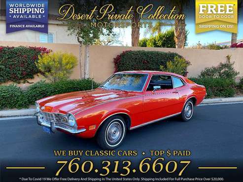 1972 Mercury Maverick Coupe from sale for sale in Palm Desert , CA