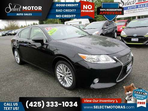 2013 Lexus ES 350 BaseSedan FOR ONLY 358/mo! - - by for sale in Lynnwood, WA