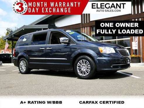 2014 Chrysler Town & Country Touring-L one owner loaded dvd navi clean for sale in Beaverton, OR
