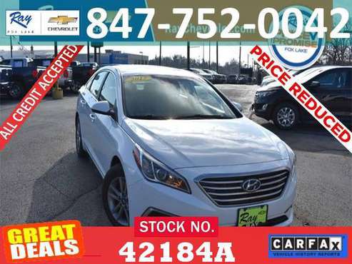 ✔️2017 Hyundai Sonata ECO FWD Bad Credit Ok EMPLOYEE PRICES - cars &... for sale in Fox_Lake, IL