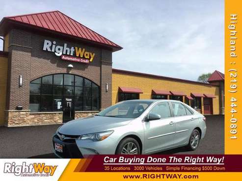 2016 Toyota Camry SE - cars & trucks - by dealer - vehicle... for sale in Highland, IL