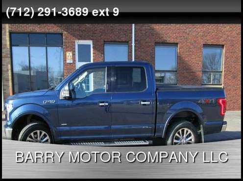2016 Ford F-150 Lariat IN HOUSE FINANCING! - cars & trucks - by... for sale in Danbury, IA