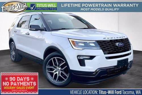 2018 Ford Explorer 4x4 4WD Sport SUV - cars & trucks - by dealer -... for sale in Tacoma, WA