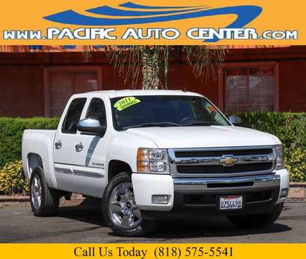 2011 Chevrolet Chevy Silverado 1500 LT Crew Cab Short Bed Truck #27365 for sale in Fontana, CA