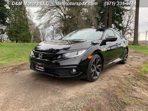 2019 Honda Civic Sport, Loaded, Reliable, Commuter, Low Miles ! for sale in Portland, WA