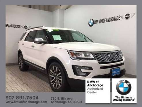 2016 Ford Explorer 4WD 4dr Platinum for sale in Anchorage, AK