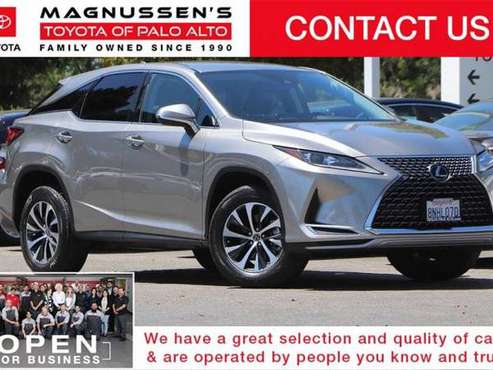 2020 Lexus RX 350 suv Silver - - by dealer - vehicle for sale in Palo Alto, CA