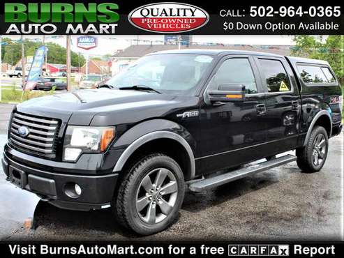2011 Ford F-150 4WD SuperCrew FX4 5 0L Coyote V8 Leather Sunroof for sale in Louisville, KY