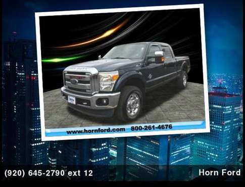 2014 Ford F-350 Super Duty Lariat - - by dealer for sale in Brillion, WI