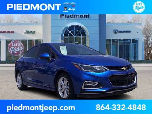 2016 Chevrolet Cruze Kinetic Blue Metallic PRICED TO SELL! - cars &... for sale in Anderson, SC