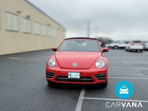 2017 VW Volkswagen Beetle 1.8T S Convertible 2D Convertible Red - -... for sale in NEW YORK, NY