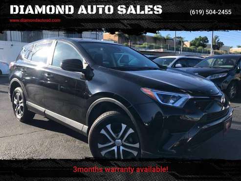 2018 Toyota RAV4 LE 4dr SUV ALL CREDIT WELCOME!! - cars & trucks -... for sale in El Cajon, CA