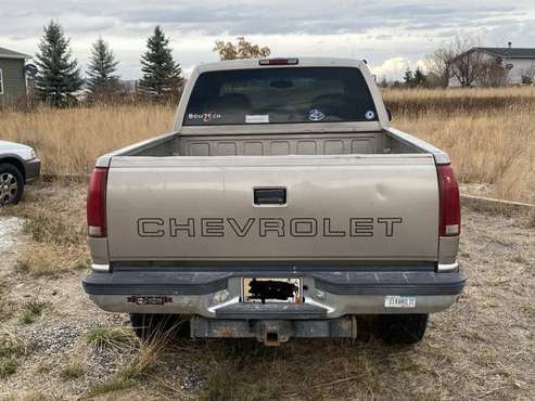 1999 Chevy 2500 short box 4x4, 350 - cars & trucks - by owner -... for sale in Belgrade, MT