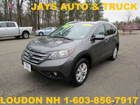 2014 HONDA CR-V EX-L AWD ONLY 92K WITH CERTIFIED WARRANTY - cars & for sale in Loudon, NH