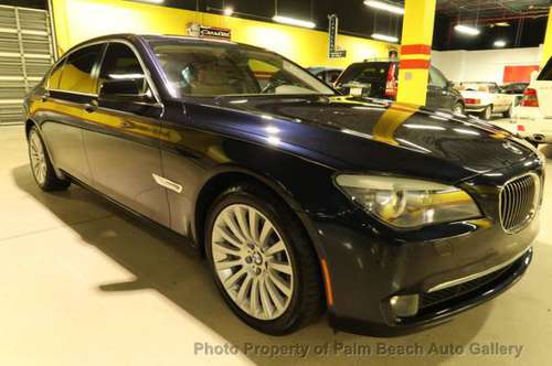 2012 *BMW* *7 Series* *750Li* Imperial Blue Metallic - cars & trucks... for sale in Boynton Beach , FL