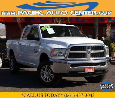 2018 Ram 2500 SLT 4D Crew Cab Short Bed Diesel 4WD 35923 - cars & for sale in Fontana, CA