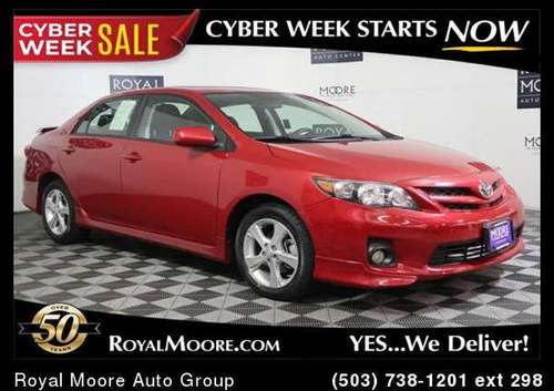 2013 Toyota Corolla S EASY FINANCING!! - cars & trucks - by dealer -... for sale in Hillsboro, OR