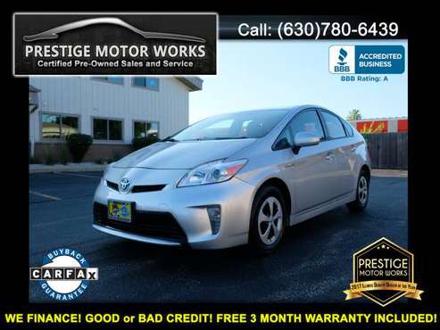 2014 Toyota Prius! AS LOW AS $1500 DOWN FOR IN HOUSE FINANCING for sale in Naperville, IL