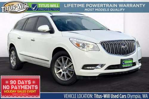 2017 Buick Enclave Leather SUV - cars & trucks - by dealer - vehicle... for sale in Olympia, WA