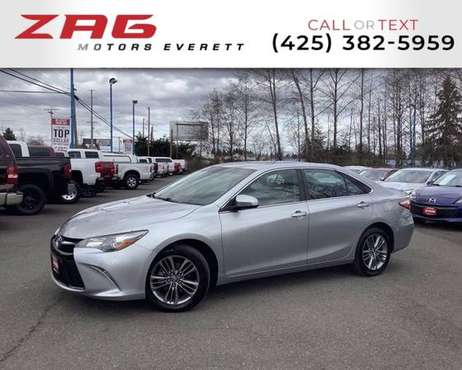 2016 Toyota Camry SE - - by dealer - vehicle for sale in Everett, WA