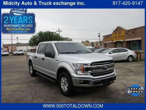 2018 FORD F-150 XL 4WD SUPERCREW 5 5 BOX 500totaldown com low for sale in Haltom City, TX