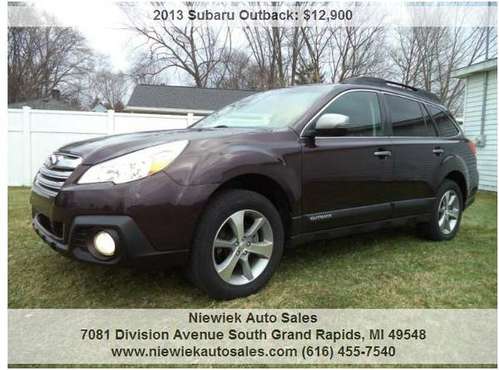 2013 Subaru Outback 2.5i Limited Plus stk #2356 - cars & trucks - by... for sale in Grand Rapids, MI
