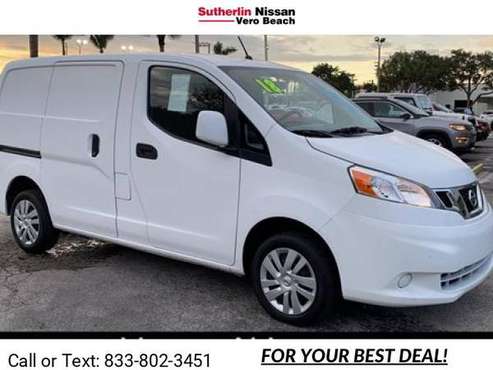 2018 Nissan NV200 Compact Cargo SV van White - cars & trucks - by... for sale in Vero Beach, FL