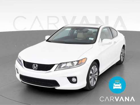 2014 Honda Accord EX-L Coupe 2D coupe White - FINANCE ONLINE - cars... for sale in Charlotte, NC