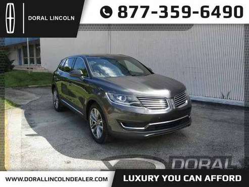 2017 Lincoln Mkx Reserve Great Financing Programs Available for sale in Miami, FL