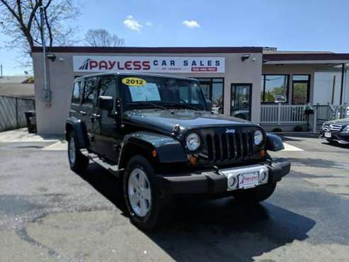 2012 Jeep Wrangler Unlimited - - by dealer - vehicle for sale in south amboy, NJ