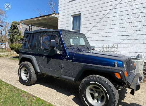 2001 Jeep wrangler for sale in Manchester, OH