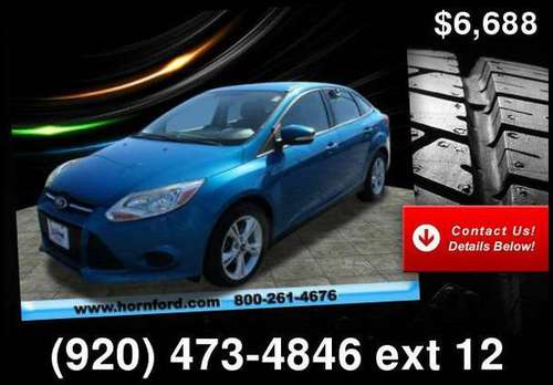 2013 Ford Focus SE - cars & trucks - by dealer - vehicle automotive... for sale in Brillion, WI