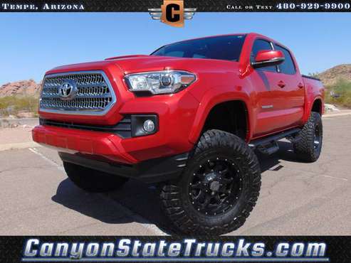 2017 *Toyota* *Tacoma* *Lifted - 4x4 - 3.5L V6 - Crew C for sale in Tempe, AZ
