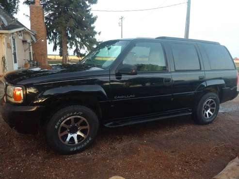 1999 CADILLAC ESCALADE LUXURY SUV - cars & trucks - by owner -... for sale in Pierce, CO
