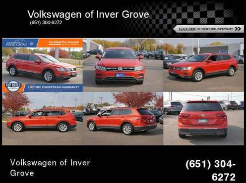 2018 Volkswagen VW Tiguan SE - cars & trucks - by dealer - vehicle... for sale in Inver Grove Heights, MN