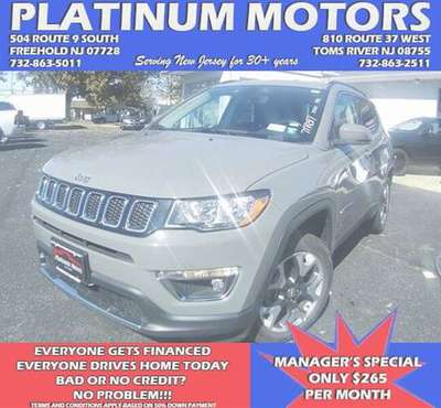 2020 Jeep Compass Limited - cars & trucks - by dealer - vehicle... for sale in Toms River, NJ