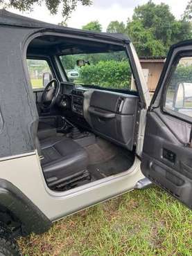 Jeep Wrangler 2002 - cars & trucks - by owner - vehicle automotive... for sale in St Augustine beach, FL
