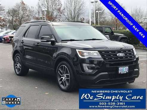 2017 Ford Explorer Sport WORK WITH ANY CREDIT! - cars & trucks - by... for sale in Newberg, OR