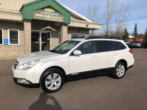 2010 Subaru Outback 2 5i Premium Black Leather 104k miles - cars & for sale in Forest Lake, MN
