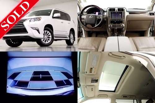 CAMERA - SUNROOF White 2018 Lexus GX 460 4WD SUV NAVIGATION for sale in Clinton, AR