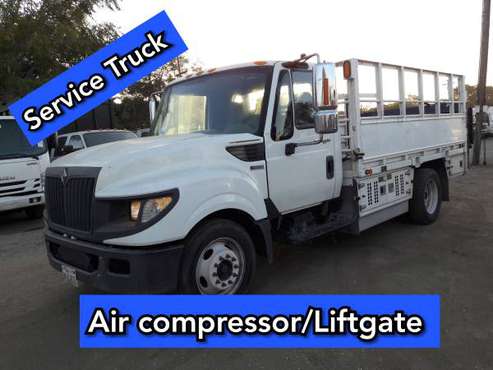 2013 INTERNATIONAL TERRASTAR SERVICE TRUCK/AIR COMPRESSOR/LIFTGATE -... for sale in San Jose, OR
