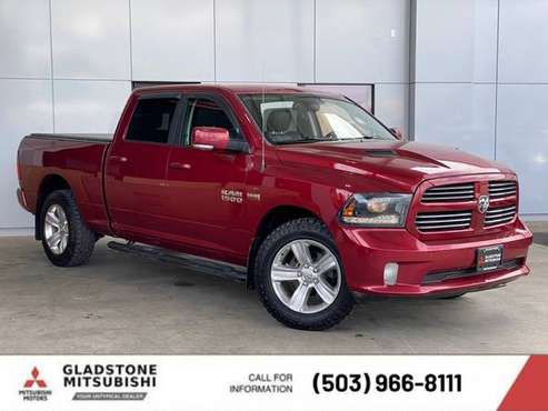 2015 Ram 1500 4x4 4WD Truck Dodge Sport Crew Cab for sale in Milwaukie, OR