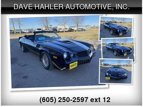1978 Chevrolet Camaro Z28 Convertible - cars & trucks - by dealer -... for sale in Webster, SD