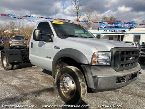 2005 Ford F-550 REG CAB C&C DRW 4X2 LOW MILES!!! MANUAL!!!! for sale in Westminster, MD