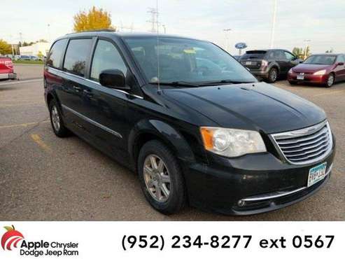 2012 Chrysler Town & Country mini-van Touring (Brilliant Black... for sale in Shakopee, MN