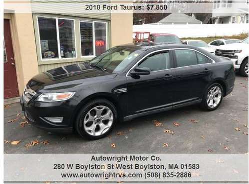 2010 FORD TAURUS SHO-NVI-AWD $7850 - cars & trucks - by dealer -... for sale in West Boylston, MA