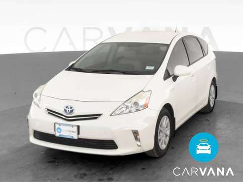 2014 Toyota Prius v Three Wagon 4D wagon White - FINANCE ONLINE -... for sale in Denver , CO