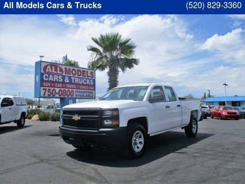 2014 CHEVROLET SILVERADO 1500 4WD DOUBLE CAB 143.5 - cars & trucks -... for sale in Tucson, AZ