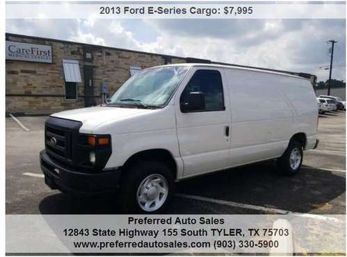 2013 Ford Econoline E150 Cargo Van- 1 OWNER! for sale in Tyler, TX